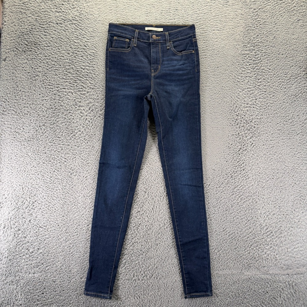 Levi's 720 Jeans Womens 26x31 Blue Cotton Denim Skinny Faded Streetwear Stretch